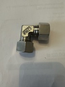 Złączka hydrauliczna kątowa W 15 L stal nierdzewna