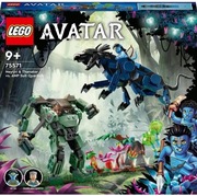 LEGO Avatar 75571 Neytiri i Thanator kontra Quaritch w kombinezonie PZM
