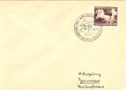 DR, Mi 747, znaczek stemplowanych okolicznościowo na kopercie, 28.7.40