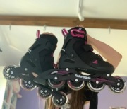 Rolki Rollerblade Sirio 80w r. 36.5 (zestaw kask + ochraniacze)