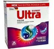 ULTRA Kapsułki do prania tkanin Color Expert 5w1, 28 sztuk