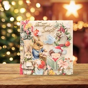 Kartka ręcznie robiona, 3D, Święta Bożego Narodzenia 