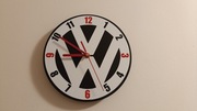 Zegar ścienny z logo VW Volkswagen zegarek ozdobny Twoje logo cichy