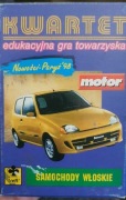 Karty do gry, z gazety motor