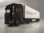 Herpa Scania S Hamburg Sud Chłodnia 40ft