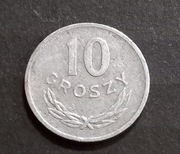 10 groszy z 1973 r. Obiegowa