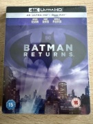 Batman Powrót 4K+Blu-ray Steelbook Polski Lektor i napisy.