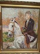 Stary obraz art.,, Angelo Jank"