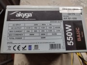 Zasilacz komputerowy akyga 550W