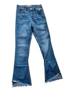 Jeansy spodnie damskie 34,XS/36,S Pull&Bear wysoki stan high waist 