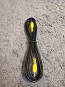 Kabel 2xRCA Cinch czarny 1,8 metra