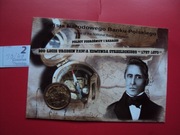 Moneta 2zł Edmund Strzelecki w blistrze jak na foto