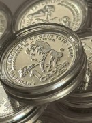 Chopin. Moneta kolekcjonerska. Aluminium . Fi 19 mm. Gyges