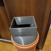 Galeco MUFA 80x70 na rurę kanalizacyjna 110 grafit