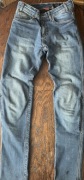 Jeansy motocyklowe REBELHORN CLASSIC III SLIM FIT WASHED BLUE 30/34