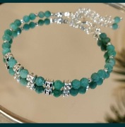 Bransoletka z naturalnego amazonitu