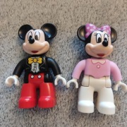 Lego Duplo figurka  Myszka Mickey , Myszka  Minnie 