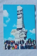 Pocztówka: Pomnik Bohaterów Westerplatte.Ruch, 1971 r.