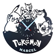 Personalizowany Zegar POKEMON Prezent