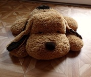 Duża maskotka przytulanka Pies 75x28