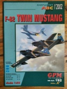 GPM nr 192 F-82 Twin Mustang 1:33