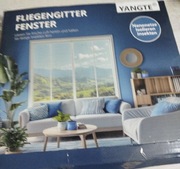 YANGTE MOSKITIERA DO OKNA 150X180CM CZARNA