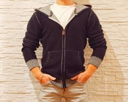 Bluza męska rozpinana , kaptur.S.Oliver 