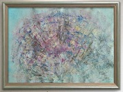 Oryginalny obraz akrylowy (nie zdj.) "Wachlarz z bukietu" z certyfikatem 