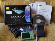 Aparat Nikon Coolpix S220 uszkodzony