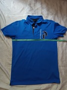 (UNIKAT)PEAKPerformance polówka.Dziecko.Młodzież.Moda.Niebieski 2025.LATO