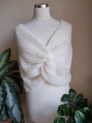 Szalik,etola do sukni ślubnej.Handmade.