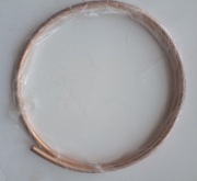 Rurka rura miedziana fi 8mm miękka odcinek 1m