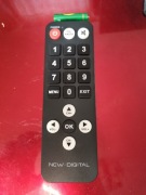 pilot do dekodera tunera New Digital T2 265 HD SENIOR TV naziemna DVB-T2