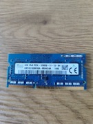 RAM DDR3 Hynix 4GB do laptopa