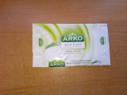 Stare puste opakowanie okładka Arko krem 2008 mydło w kostce