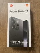 REDMI NOTE 14 KOLOR CZARNY NOWY
