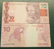 Brazylia 10 reais 2010 UNC