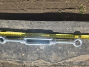 Śruba rzymska M20 dwustronnie dwustronne oczka