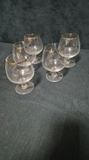 Zestaw 5 szt kieliszków do koniaku