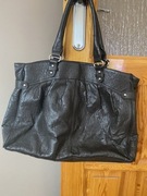 Ciemnobrazowa torebka H&M