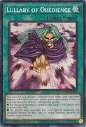 Lullaby of Obedience RA04-EN085 Super Rare yu gi oh karty