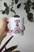 Kubek Mjolnir symbol Mjölnir Młot Thora 330ml