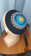 L.KS-270 Nowa jarmułka kipa Izrael żyd handmade