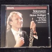 Telemann - Heinz Holliger – Concerti Per Oboe  CD