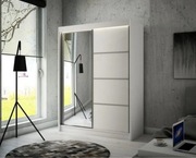 Szafa przesuwna Paco 150 cm biała