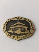 Odznaka Turystyczna Zawkrza PTTK Woj. MŁAWA 