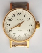 Zegarek mechaniczny CZAIKA 17 kamieni pozłacany  AU10