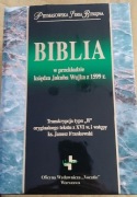 Biblia w przekładzie ks. Wujka z 1599 r.