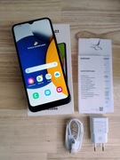Samsung Galaxy A03 64GB czarny - 100% sprawny - ładowarka 