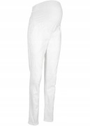 BIAŁE CIĄŻOWE SPODNIE CHINOSY__34 _